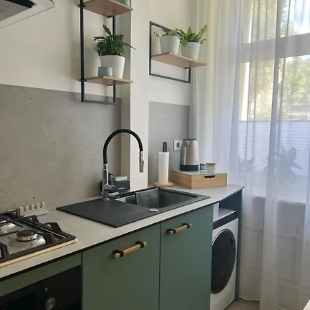 Privatunterkunft Zielono Mi Stettin